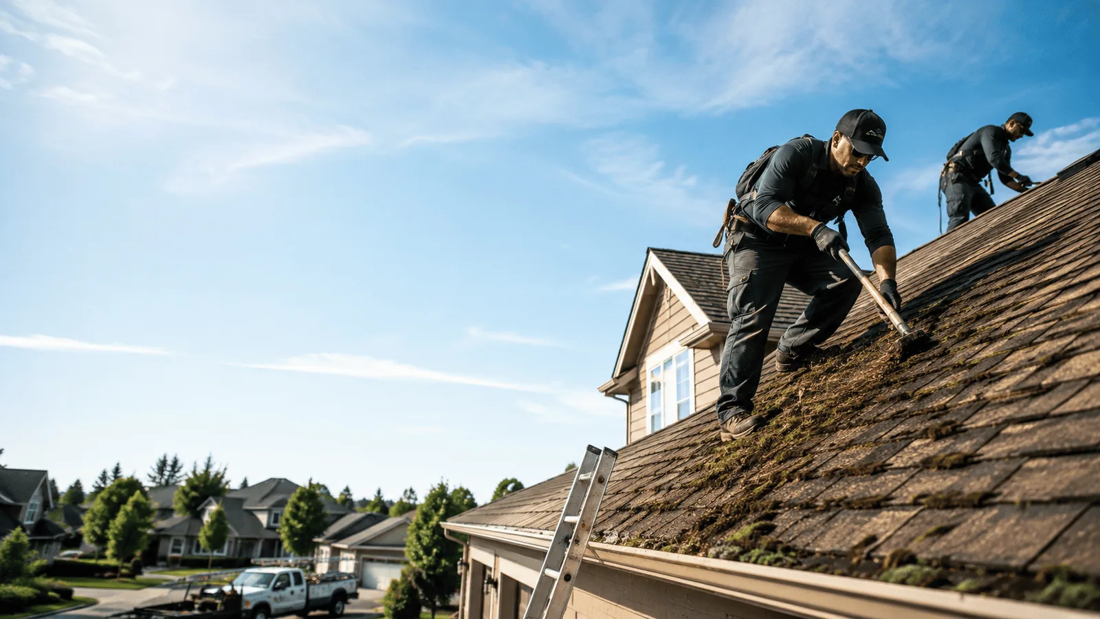Roof Moss Removal in Hillister, TX near me